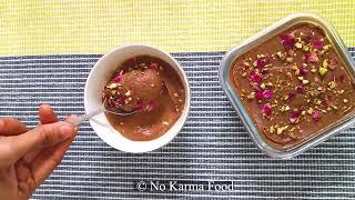 Sweet potato mousse  No Sugar No Chocolate Mousse  Healthy Dessert recipe