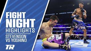 New Division New Shakur Shakur Dominates Yoshino 2 Knockdowns Gets Stoppage Win  FIGHT HIGHLIGHTS