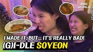 C.C. Songwriting genius but... Not good at cooking  #GIDLE #SOYEON