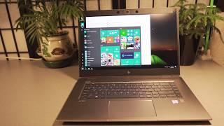 HP Zbook Studio G5 Review - i7-8750H 6 Core CPU + Quadro P1000 + DreamColor