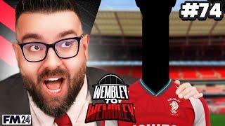 BIG MEATIE BOYS  Part 74  Wembley FM24  Football Manager 2024