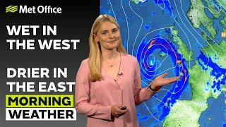 130524 – Sunnier in the east rain from the west – Morning Weather Forecast UK –Met Office Weather