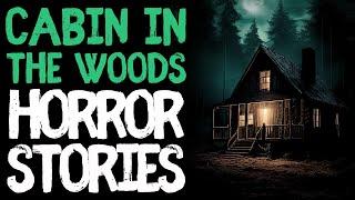 True Cabin in the Woods Scary Horror Stories for Sleep  Black Screen With Rain Sounds