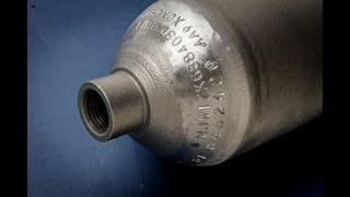 Diameter to Diameter Roll Marking of High Pressure Cylinders