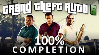 GTA V 100% Completion - Full Game Walkthrough 4K 60fps