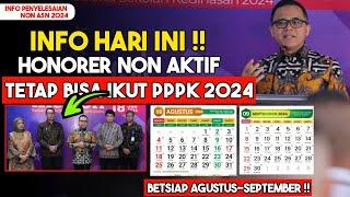 INFO CASN 2024‼️BERSIAP AGUSTUS -SEPTEMBER 2024‼️ HONORER YANG DI PHK TETAP BISA DAFTAR ‼️