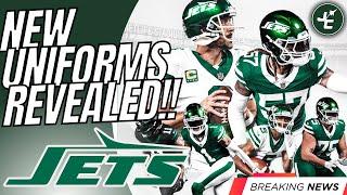 BREAKING New York Jets NEW Uniforms REVEALED  LIVE Reaction