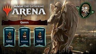 MTG Arena Daily Quests - History Lesson UW test upgrades