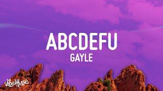 GAYLE - ​abcdefu Lyrics