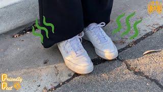 Her Reeboks REEK  21 Year Olds Smelly School Shoes For Sale