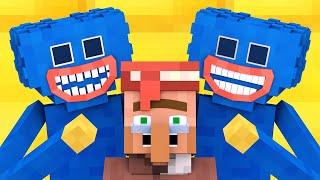 Huggy Wuggy vs Villager  FULL ANIMATION - Minecraft Animation