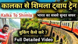 Kalka To Shimla Toy Train Full Detailed Video  Shimal Toy Train  Kalka To Shimla Train Booking