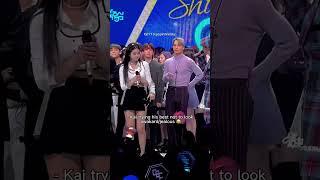 Real life Kdrama moment between Jennie Kai & Mino  #shorts  Kpopinfinitely