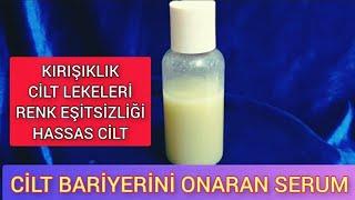 CİLT BARİYERİNİ ONARAN KIRIŞIKLIK GİDERİCİ Leke Giderici YAŞLANMA KARŞITI SERUM