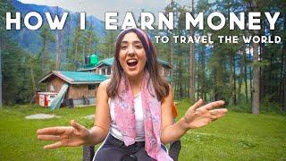 How do I earn money to travel the WORLD? Indian YouTubers honest Ad revenue income  #TanyaTalks