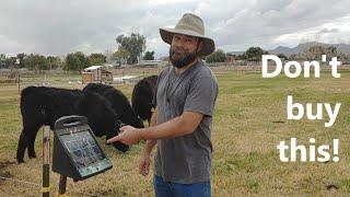 HPR Dont buy this solar powered electric fence charger