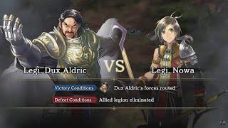 Eiyuden Chronicle Hundred Heroes PS5 Dux Aldric Vs Nowa War Battle & Scenes Timestamped