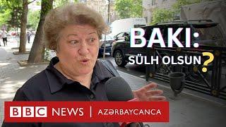 Bakıda sorğu Azərbaycanla Ermənistan arasında sülh olsun?