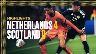 Netherlands 4-0 Scotland  International Friendly Highlights  Scotland National Team