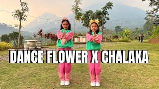 FLO FLA  DANCE FLOWER CHALAKA  JISOO 2NE1 I AM THE BEST  JOGET ZUMBA SENAM GOYANG VIRAL