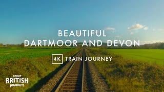 Experience the Dartmoor Line Okehampton to Exeter St Davids  Relaxing 4K Train Journey
