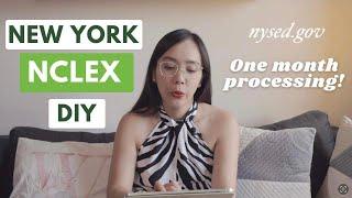 DIY NCLEX New York easy application l One month processing l Pinay UKRN