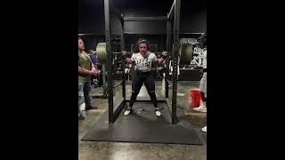 INSANE Strong Girl Squats 515lbs Three Times