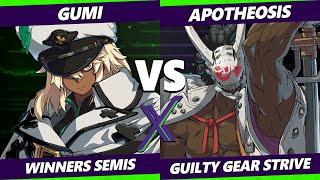 F@X 413 Winners Semis - GUMI Ramlethal Vs. Apotheosis Nagoriyuki Guilty Gear Strive