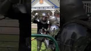 Duck and weave  Armored Combat Knight Boxing