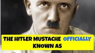 Hitlers Mustache Mystery Unveiled #mustache #style #hitler