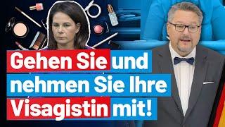 Frau Baerbock zahlen Sie Ihr Facelift selbst Stefan Keuter - AfD-Fraktion im Bundestag