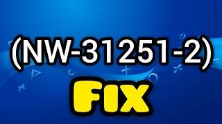 Fix error code Nw-31251-2 on ps4 with New method