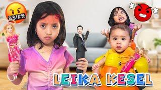 LEIKA GOT MAD AT LEXIE AGAIN FOR BREAKING HER TOYS  FUNNY KIDS DRAMA