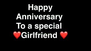 HAPPY ANNIVERSARY FOR GIRLFRIEND