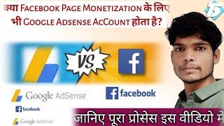क्या Facebook Page Monetization के लिए भी Google Adsense Account होता हैं? Facebook page monetize