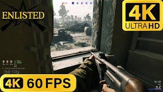 Enlisted - 2024 - The Enemy Never Stops Ministry Garden North Map CAN YOU DO IT - 60 FPS - 4K HD 