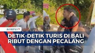 Diminta Pelan-Pelan saat Berkendara Bule Ini Malah Ngamuk