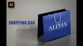 How to create Shopping Bag Design In Adobe Illustrator  GFX Tutorials