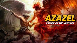 Azazel the Fallen Angel and Father of the Nephilim Chained by Raphael on Earth.