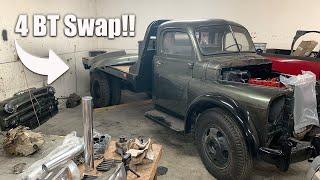 MY 4BT CUMMINS SWAPPED DODGE CLASSIC FARM TRUCK IS ALMOST READY TO STARTUP