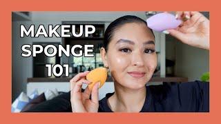 How to use a makeup sponge In 5 minutes