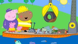 Cleaning Up The River   Peppa Pig Official Full Episodes