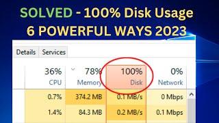 How To Fix 100% Disk Usage in Windows 10  6 Powerful Methods 2023