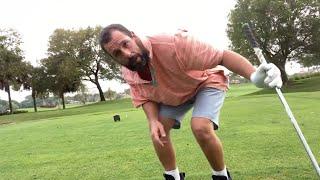 Adam Sandler Recreates ‘Happy Gilmore’ Golf Swing