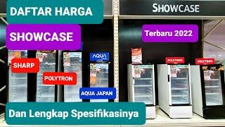 Daftar Harga Showcase Terbaru 2022 Dan Lengkap Spesifikasinya  Harga showcase SHARP POLYTRON AQUA