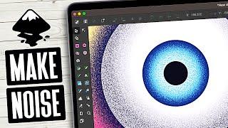 How To Make Noise Gradients In Inkscape