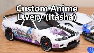 How to make custom Anime livery Itasha for RC