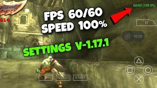 God of War Ghost of Sparta ppsspp best settings  New version1.17.1 no lag smooth Gameplay