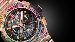 HUBLOT - BIG BANG INTEGRATED KING GOLD RAINBOW 40MM