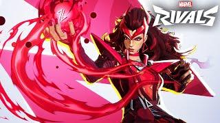NEW Scarlet Witch Gameplay - Marvel Rivals Game